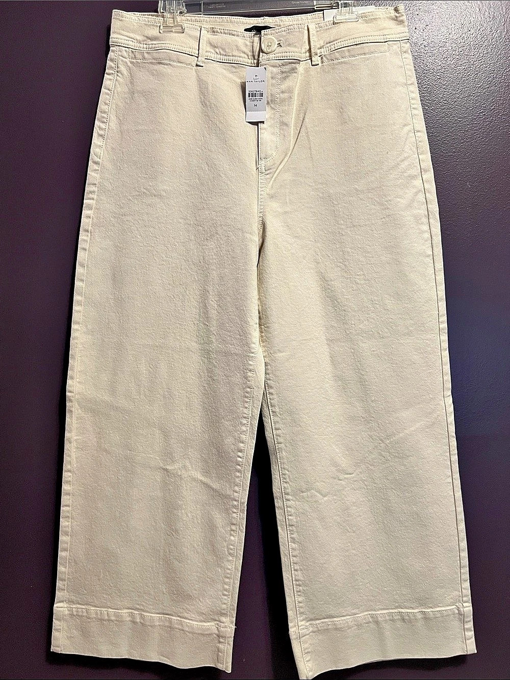 Ann Taylor The Wide Leg High Rise Wide Leg Pants Size 14 NWT
